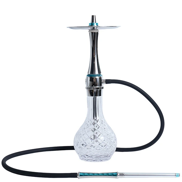 Кальян Maxx Royal Sealight (Сріблястий з блакитним)