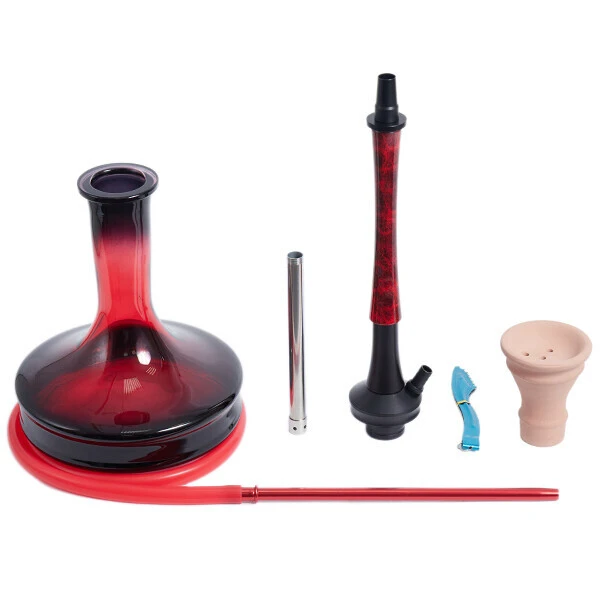 Кальян Hookah Deluxe H10-RD (Червоний з чорним)