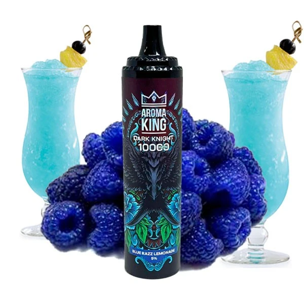 Одноразова електронна сигарета Aroma King Blue Razz Lemonade (Блу Разз Лимонад) (10000 Затяжок)