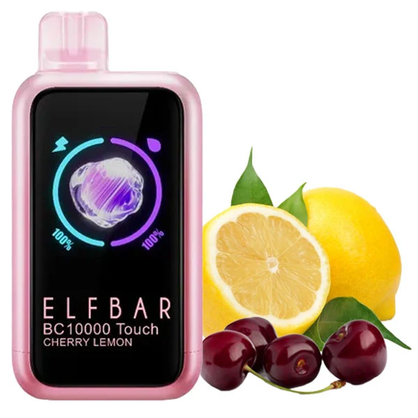 Одноразова електронна сигарета Elf Bar BC Touch Cherry Lemon (Вишня Лимон) (10000 Затяжок)