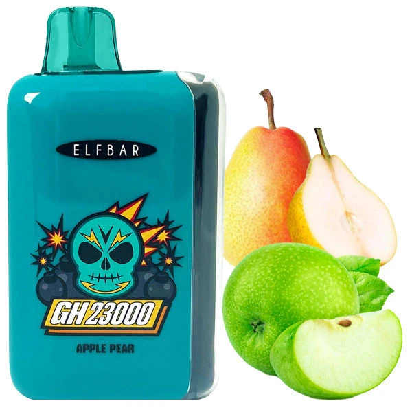 Одноразова електронна сигарета Elf Bar GH Apple Pear (Яблуко Груша) (23000 затяжок)