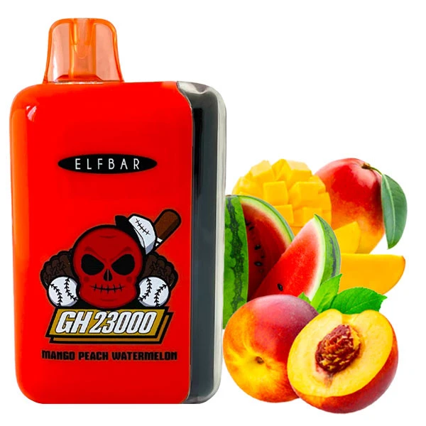 Одноразова електронна сигарета Elf Bar GH Mango Peach Watermelon (Манго Персик Кавун) (23000 затяжок)