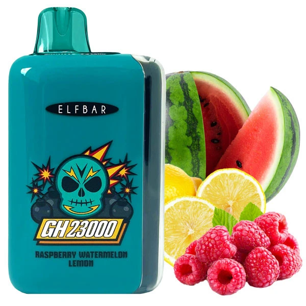 Одноразовая электронная сигарета Elf Bar GH Raspberry Watermelon Lemon (Малина Арбуз Лимон) (23000 затяжек)