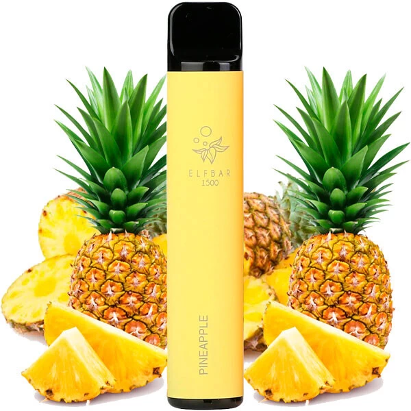 Одноразова електронна сигарета Elf Bar Pineapple (Ананас) (1500 Затяжок)