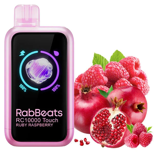 Одноразова електронна сигарета Elf Bar RC Touch  RabBeats Ruby Raspberry (Рабі Малина) (10000 Затяжок)