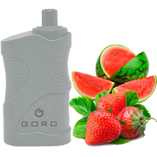 Одноразова електронна сигарета GORD Watermelon  Strawberry (Кавун Полуниця) (4000 Затяжок)