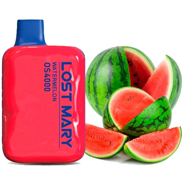 Одноразова електронна сигарета Lost Mary OS Watermelon (Кавун) (4000 Затяжок)