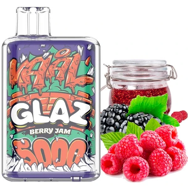 Одноразова електронна сигарета VAAL Glaz Berry Jam (Ягода Джем) (5000 Затяжок)