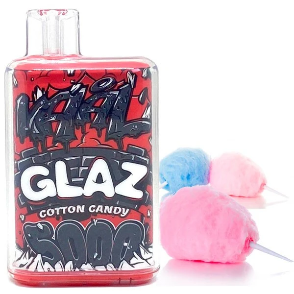 Одноразова електронна сигарета VAAL Glaz Cotton Candy (Цукрова Вата) (5000 Затяжок)