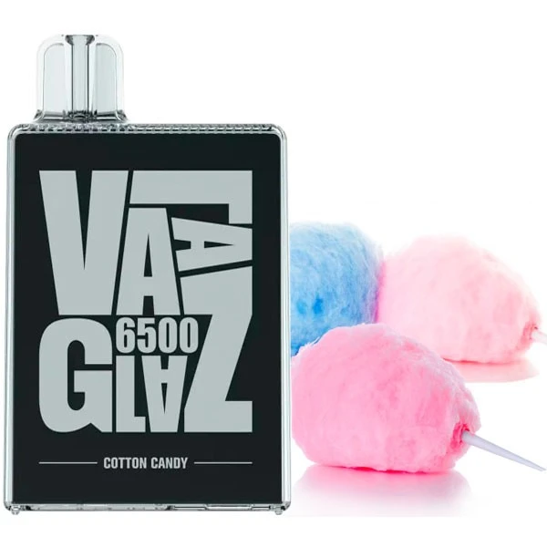 Одноразова електронна сигарета VAAL Glaz Cotton Candy (Цукрова Вата) (6500 Затяжок)