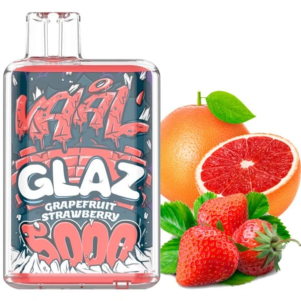 Одноразова електронна сигарета VAAL Glaz Grapefruit Strawberry (Грейпфрут Полуниця) (5000 Затяжок)