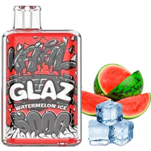 Одноразова електронна сигарета VAAL Glaz Watermelon Ice (Кавун Лід) (5000 Затяжок)