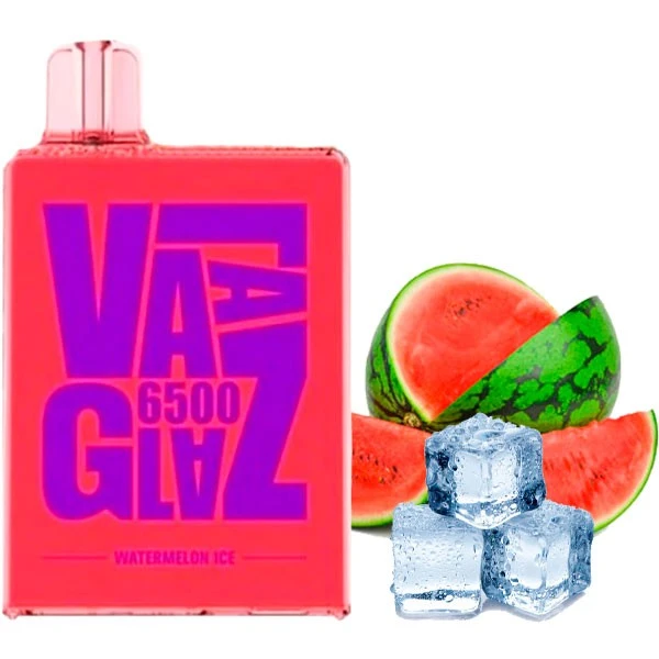 Одноразова електронна сигарета VAAL Glaz Watermelon Ice (Кавун Лід) (6500 Затяжок)