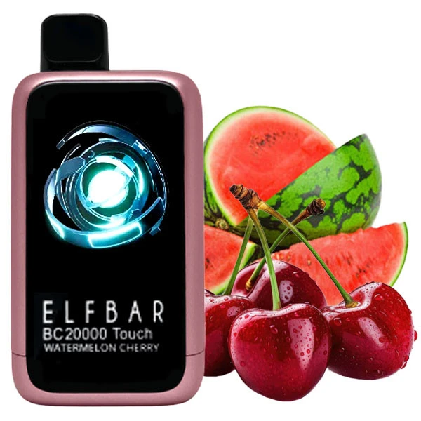 Одноразова електронна сигарета Elf Bar BC Touch Watermelon Cherry (Кавун Вишня) (20000 Затяжок)