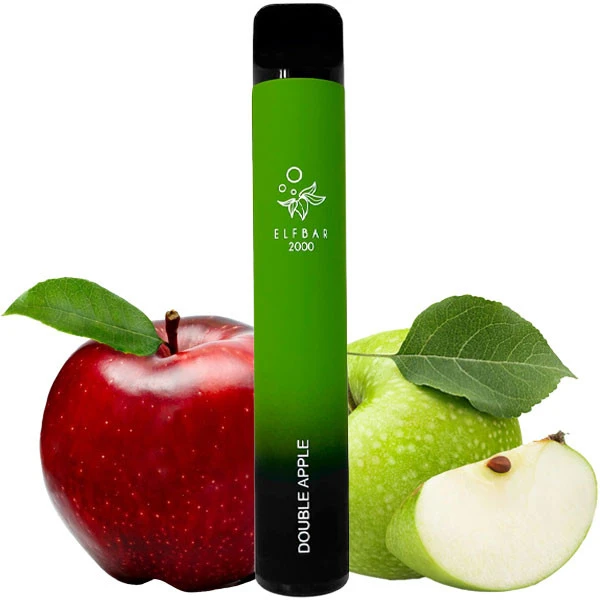 Одноразовая электронная сигарета Elf Bar E-Shisha Double Apple (Двойное Яблоко) (2000 Затяжек)