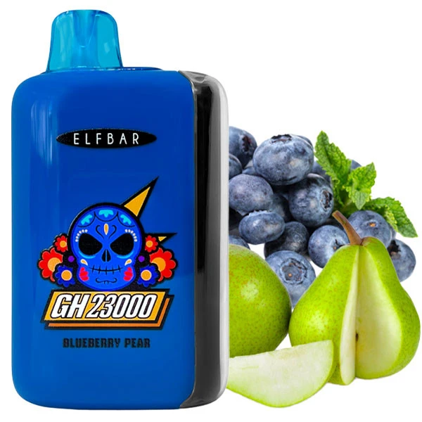 Одноразовая электронная сигарета Elf Bar GH Blueberry Pear (Черника Груша) (23000 затяжек) (2% Nic)