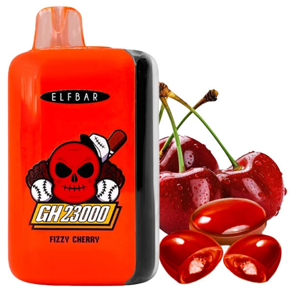 Одноразовая электронная сигарета Elf Bar GH Fizzy Cherry (Физзи Вишня) (23000 затяжек) (2% Nic)