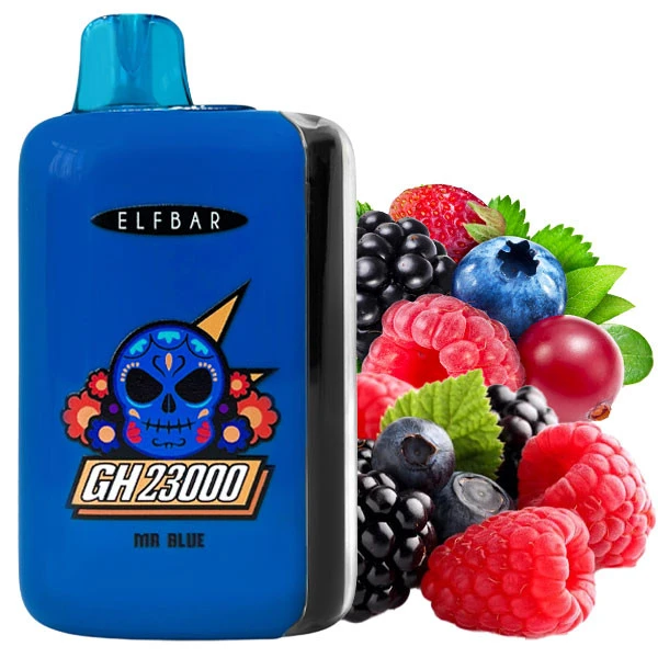 Одноразовая электронная сигарета Elf Bar GH Mr Blue (Мр Блу) (23000 затяжек) (2% Nic)