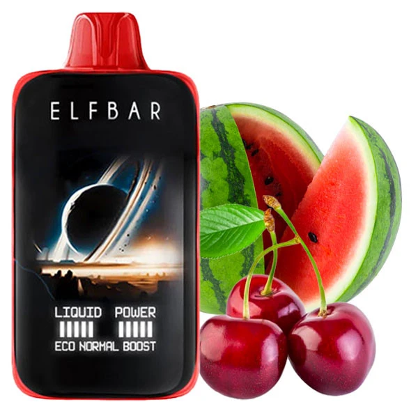 Одноразовая электронная сигарета Elf Bar MoonNight Cherry Watermelon (Вишня Арбуз) (40000 Затяжек)