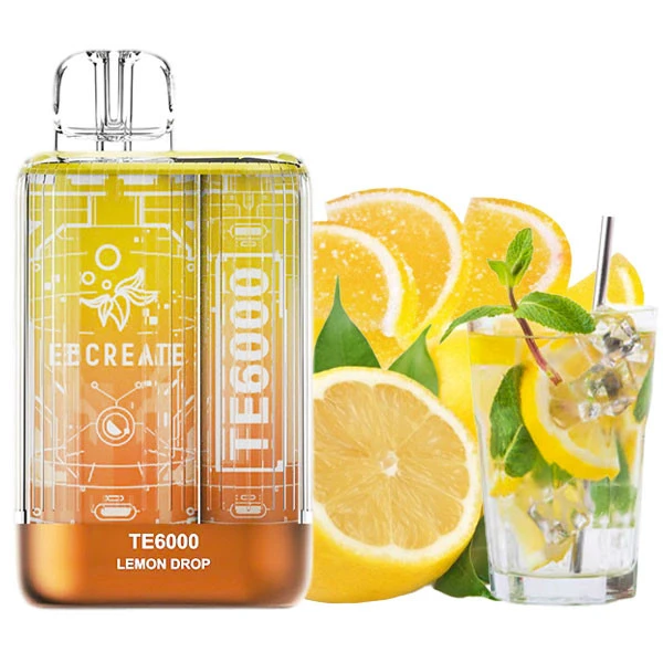 Одноразова електронна сигарета Elf Bar TE Lemon Drop (Лимон Дроп) (6000 Затяжок)