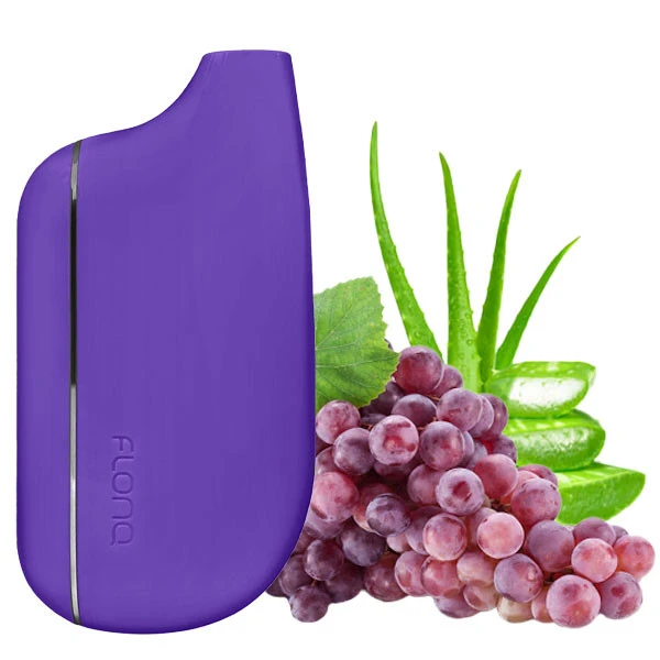 Одноразова електронна сигарета Flonq Max Smart Aloe Grape (Алое Виноград) (12000 Затяжок)