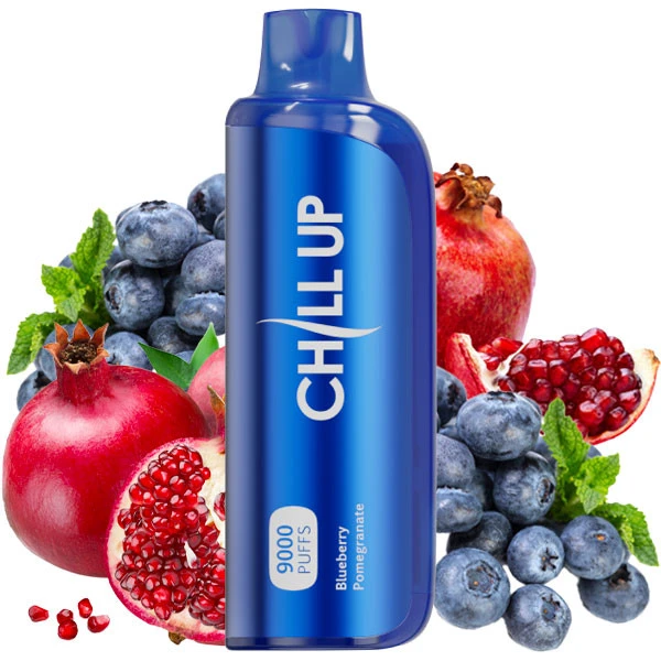 Одноразовая электронная сигарета Chill Up Blueberry Pomegranate (Черника Гранат) (9000 Затяжек)