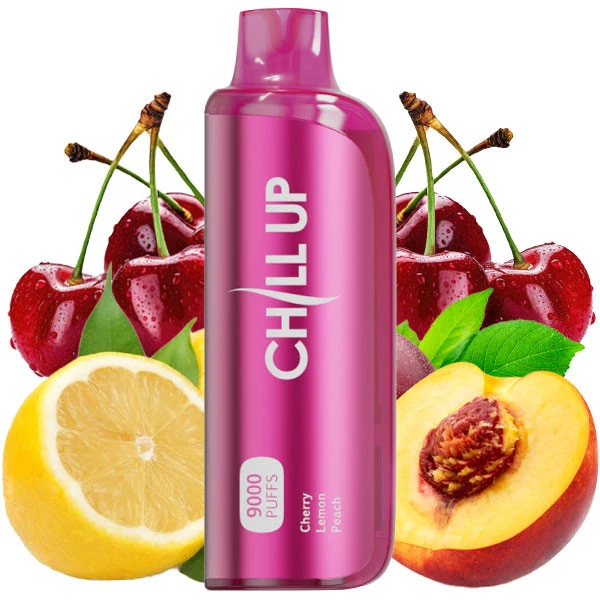 Одноразовая электронная сигарета Chill Up Cherry Lemon Peach (Вишня Лимон Персик) (9000 Затяжек)