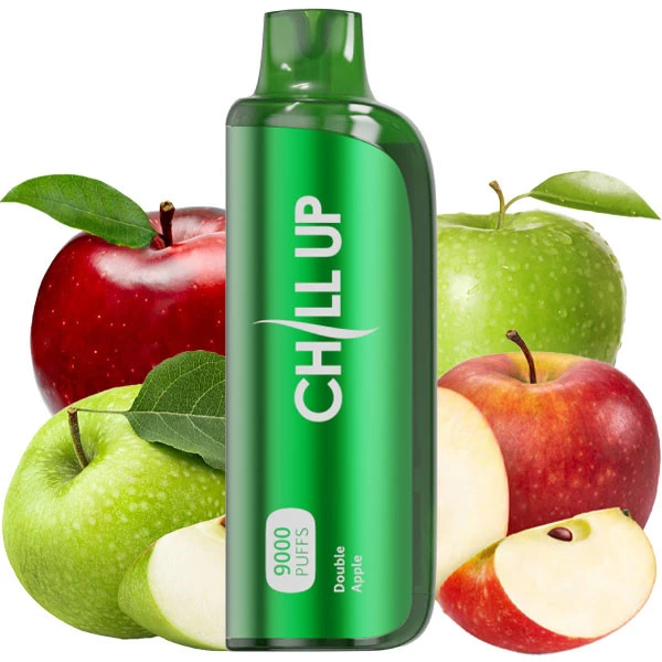 Одноразова електронна сигарета Chill Up Double Apple (Подвійне Яблуко) (9000 Затяжок)