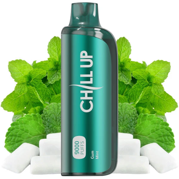 Одноразовая электронная сигарета Chill Up Gum Mint (Жвачка Мята) (9000 Затяжек)