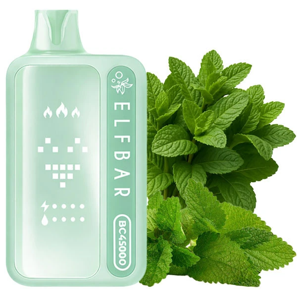 Одноразовая электронная сигарета Elf Bar BC Double Mint (Дабл Минт) (45000 Затяжек)