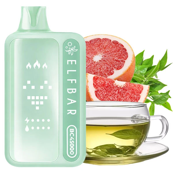 Одноразовая электронная сигарета Elf Bar BC Grapefruit Green Tea (Грейпфрут Зеленый Чай) (45000 Затяжек)