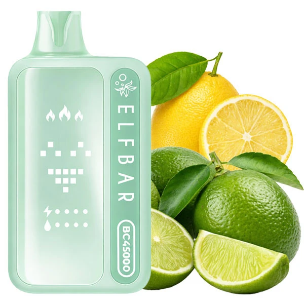 Одноразовая электронная сигарета Elf Bar BC Lemon Lime (Лимон Лайм) (45000 Затяжек)