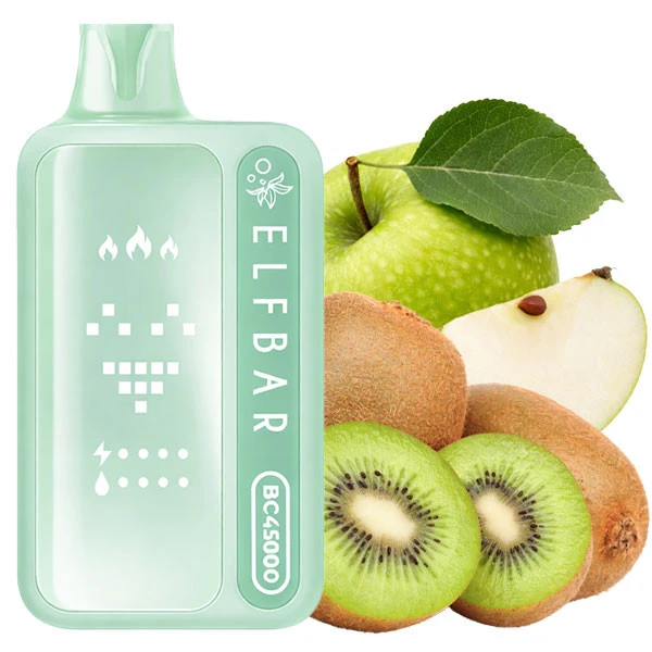 Одноразовая электронная сигарета Elf Bar BC Sour Apple Kiwi (Сауэр Эпл Киви) (45000 Затяжек)