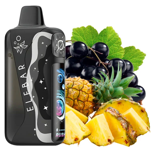 Одноразовая электронная сигарета Elf Bar Lush King Pro Black Currant Pineapple (Черная Смородина Ананас) (40000 Затяжек)