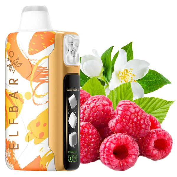 Одноразовая электронная сигарета Elf Bar Sweet King Jasmine Raspberry (Жасмин Малина) (30000 Затяжек)