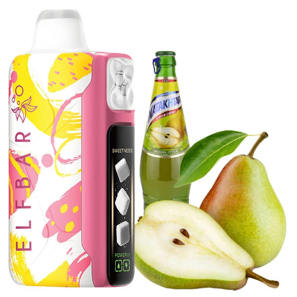 Одноразовая электронная сигарета Elf Bar Sweet King Pear Soda (Груша Сода) (30000 Затяжек)