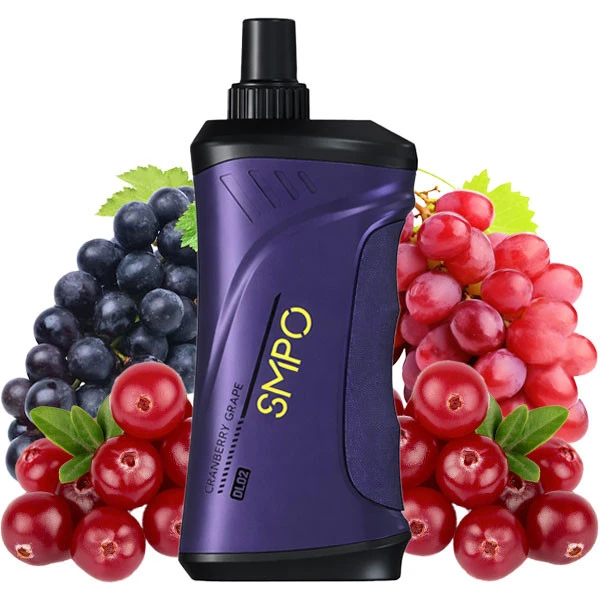 Одноразова електронна сигарета SMPO DL02 Cranberry Grape (Журавлина Виноград) (10000 Затяжок)