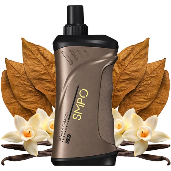 Одноразова електронна сигарета SMPO DL02 Vanilla Tobacco (Ваніль Тютюн) (10000 Затяжок)