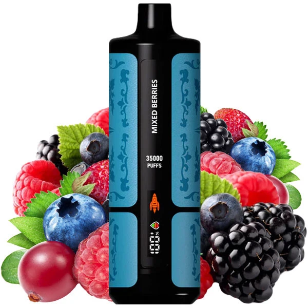 Одноразова електронна сигарета SMPO TRON Mixed Berries (Мікст Берріс) (35000 Затяжок)