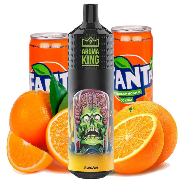 Одноразова електронна сигарета Aroma King Mars Orange Soda (Апельсин Содова) (9000 Затяжок)