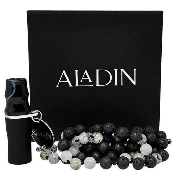 Персональный мундштук в упаковке Aladin Premium 03 (Черный)