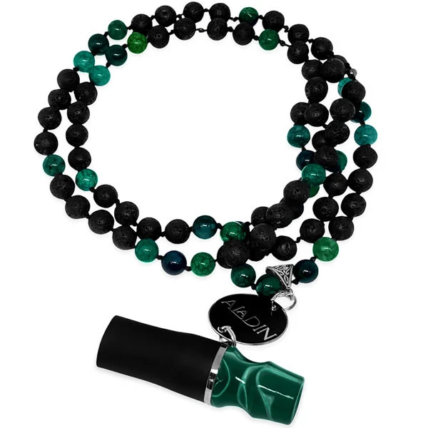 Персональний мундштук в упаковці Aladin Premium (Зелений)