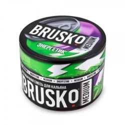 Безтютюнова Суміш Brusko Medium Line Енергетик 50 гр