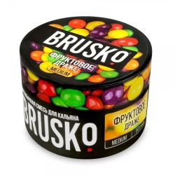 Безтютюнова суміш Brusko Medium Line Фруктове Драже 50 гр