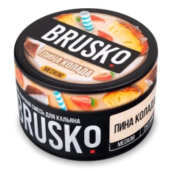 Безтютюнова Суміш Brusko Medium Line Піна Колада 250 гр