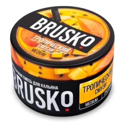 Безтютюнова Суміш Brusko Medium Line Тропічний Смузі 250 гр