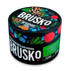 Безтютюнова суміш Brusko Medium Line Ягідна Хвоя 50 гр