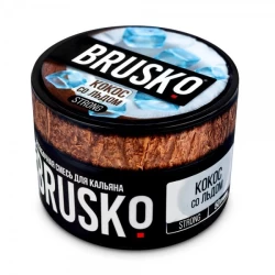 Безтютюнова суміш Brusko Strong Line Кокос з Льодом 50 гр