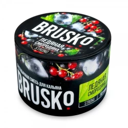 БезтютюноваСуміш Brusko Strong Line Лід Смородина 50 гр