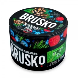 Безтютюнова суміш Brusko Strong Line Ягідна Хвоя 50 гр